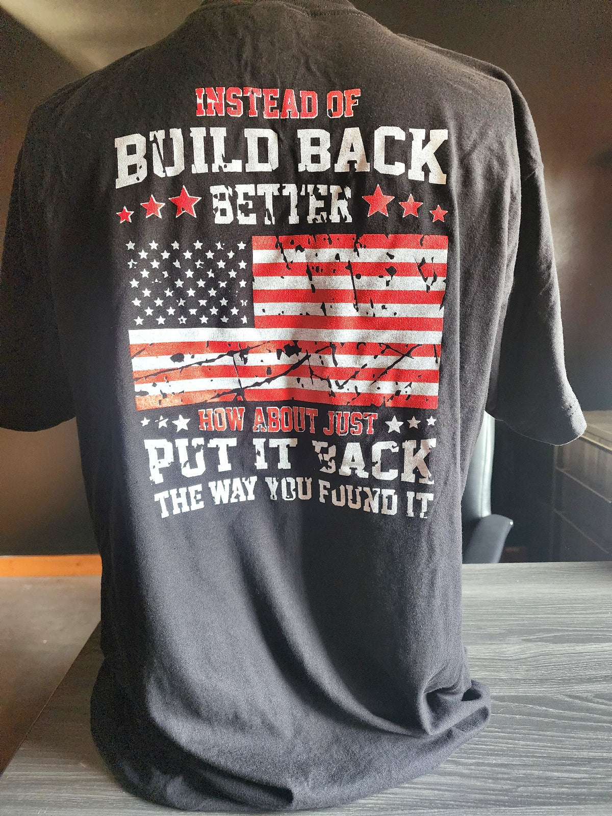 T-SHIRT-PUT IT BACK-CLEARANCE!!!!