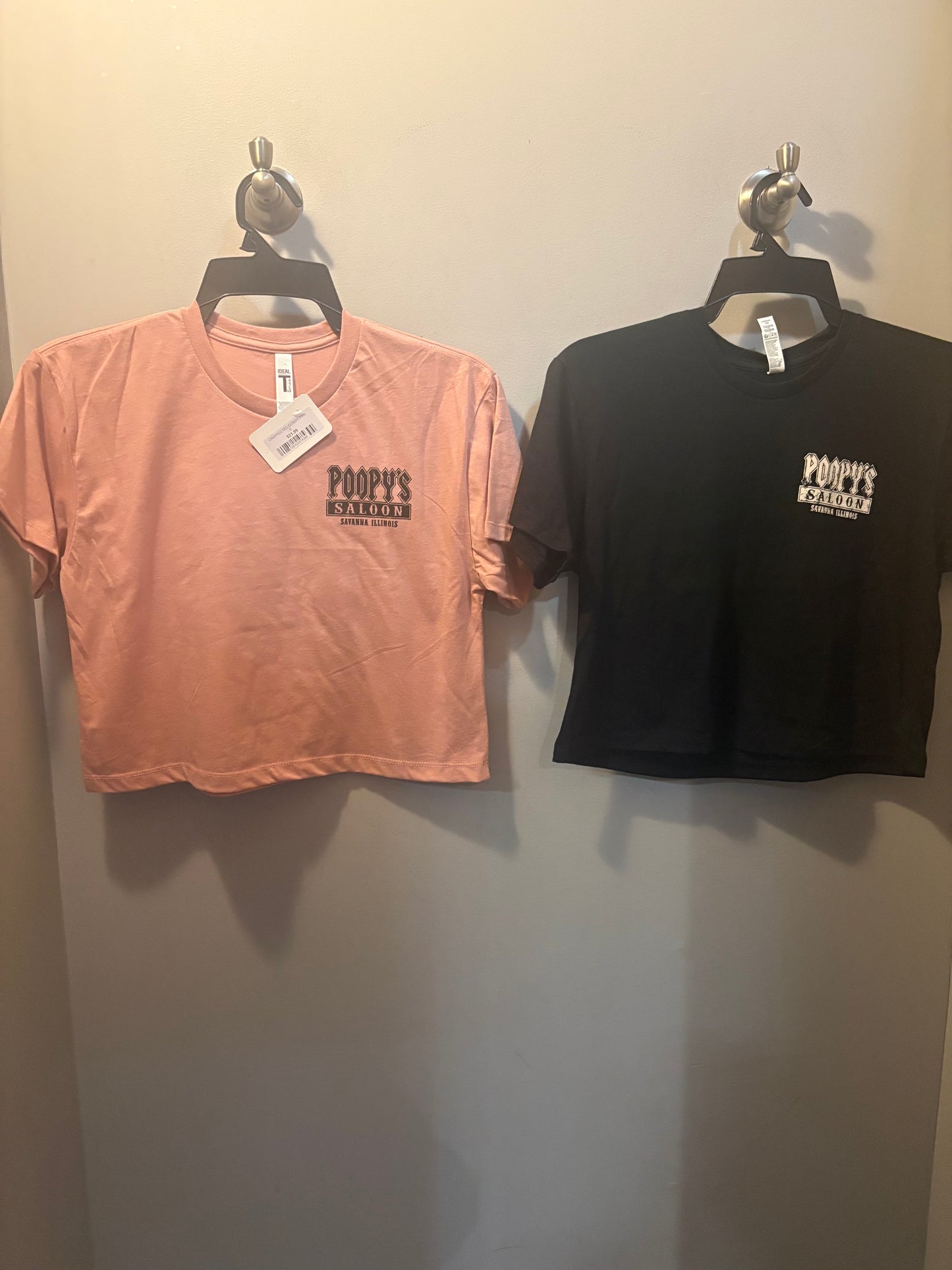 LADIES-CROPPED TEE SALOON