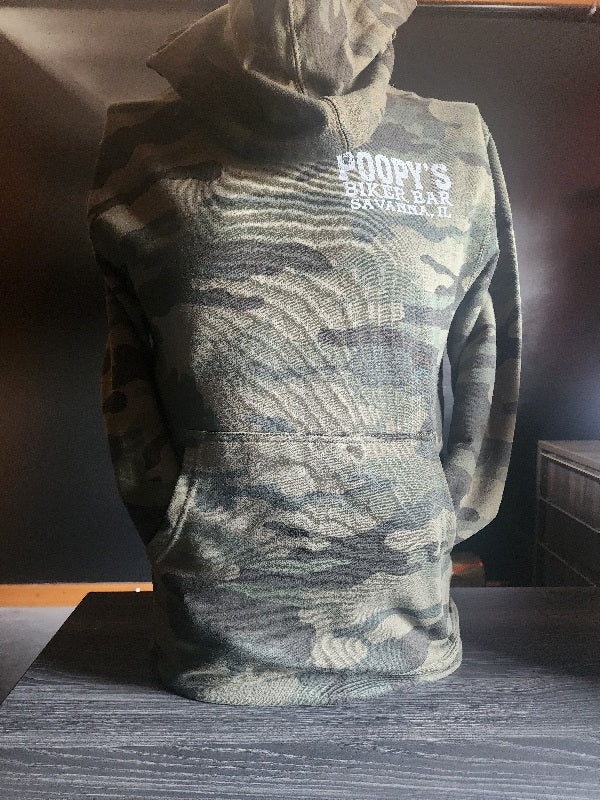 HOODIE-CIRCLE LOGO-CAMO