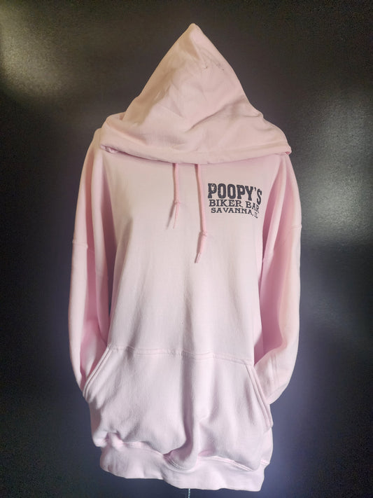 HOODIE-CIRCLE LOGO-PINK