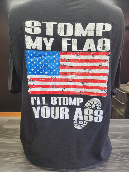 T-SHIRT-STOMP FLAG