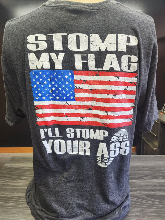 T-SHIRT-STOMP FLAG