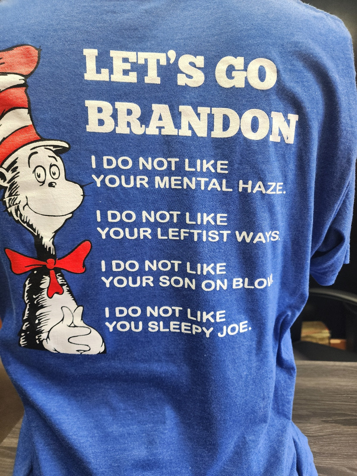 T-SHIRT-LET'S GO BRANDON-I DO NOT LIKE