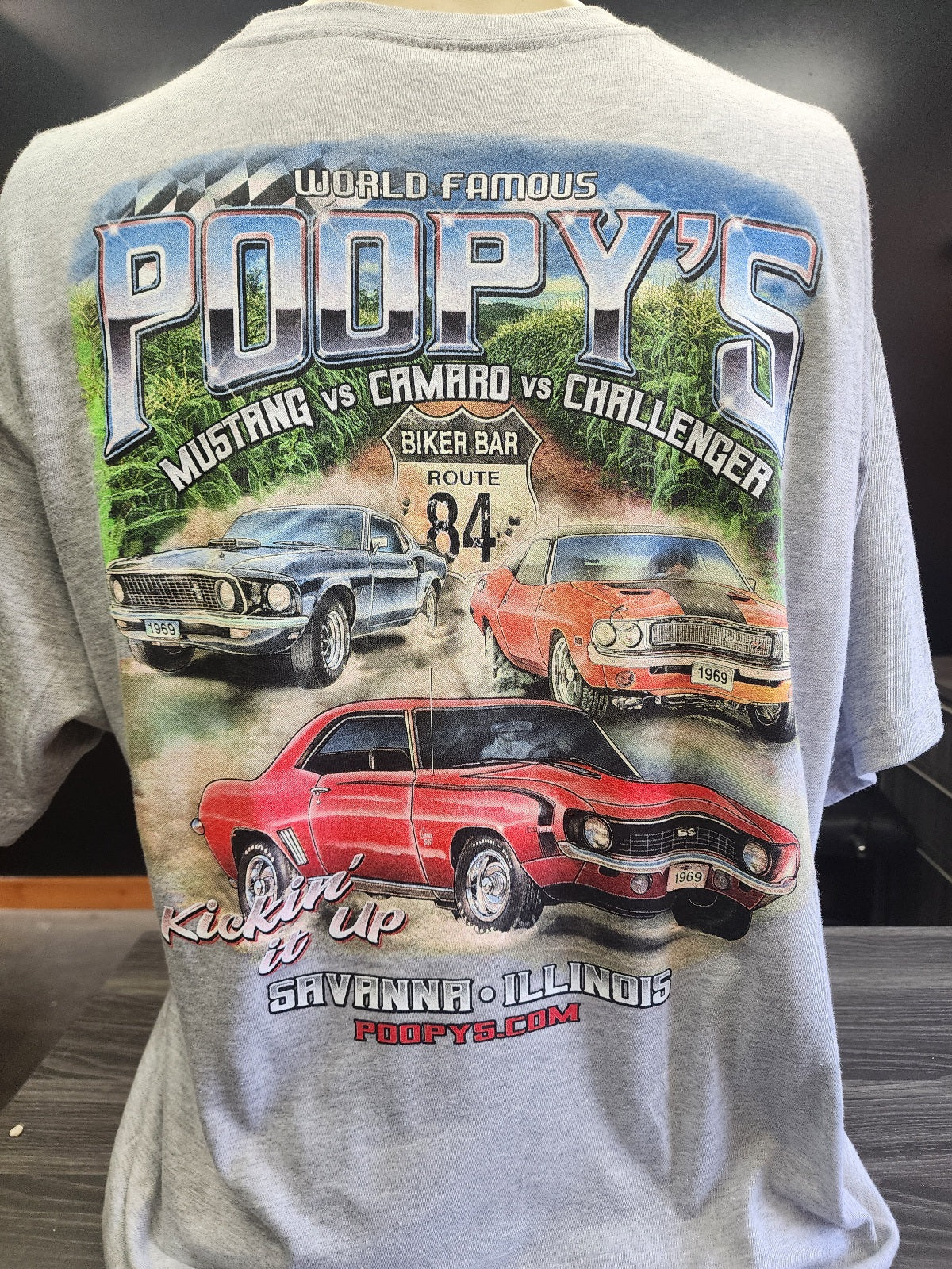 T-SHIRT-MUSTANG VS CAMARO VS CHALLENGER