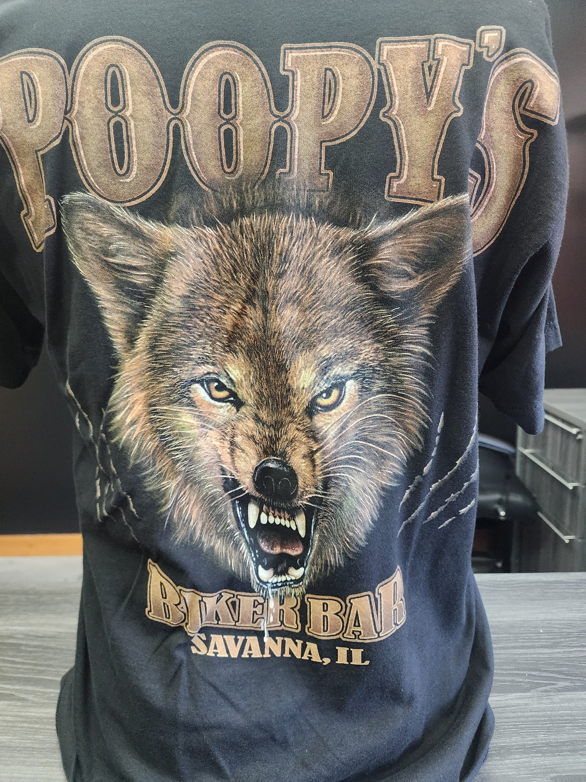 T-SHIRT-WOLF HEAD