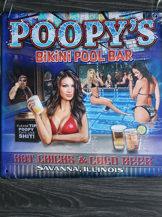 SIGN-POOL BAR