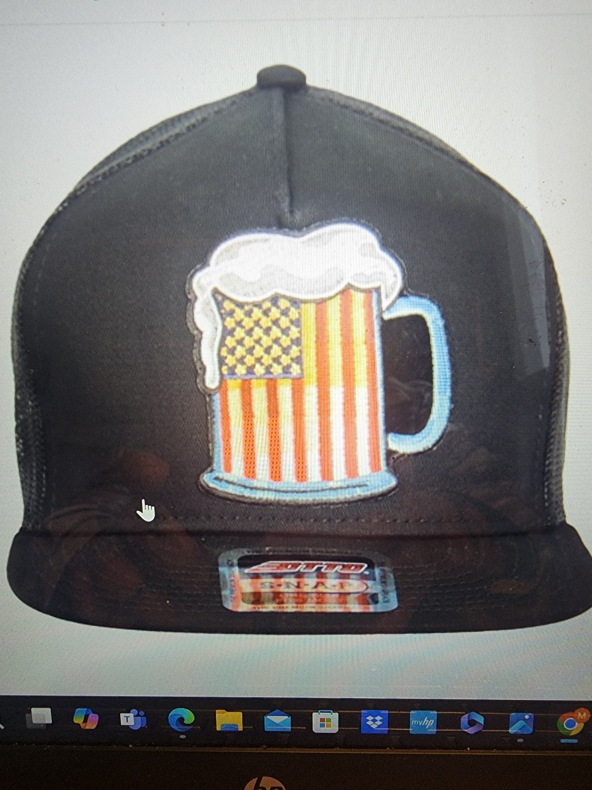 HAT-SB-BEER MUG FLAG