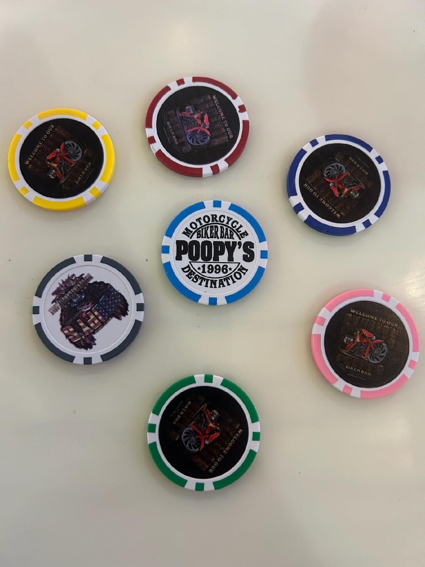 POOPYS-POKER CHIP