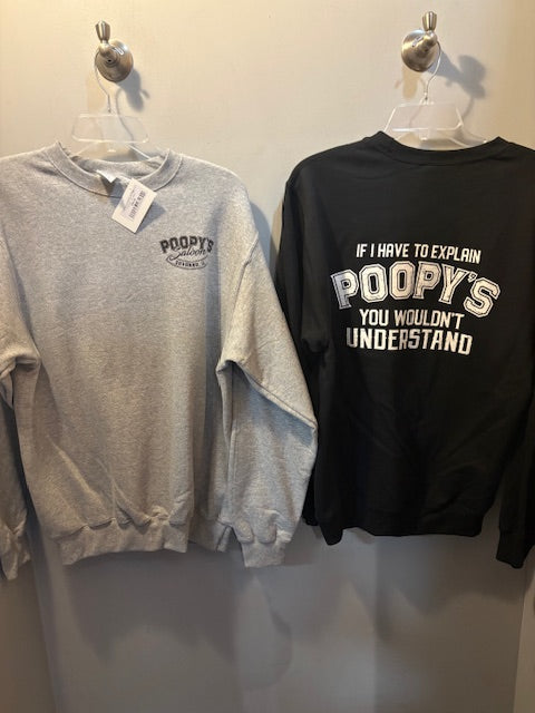POOPY'S CREW NECK-EXPLAIN