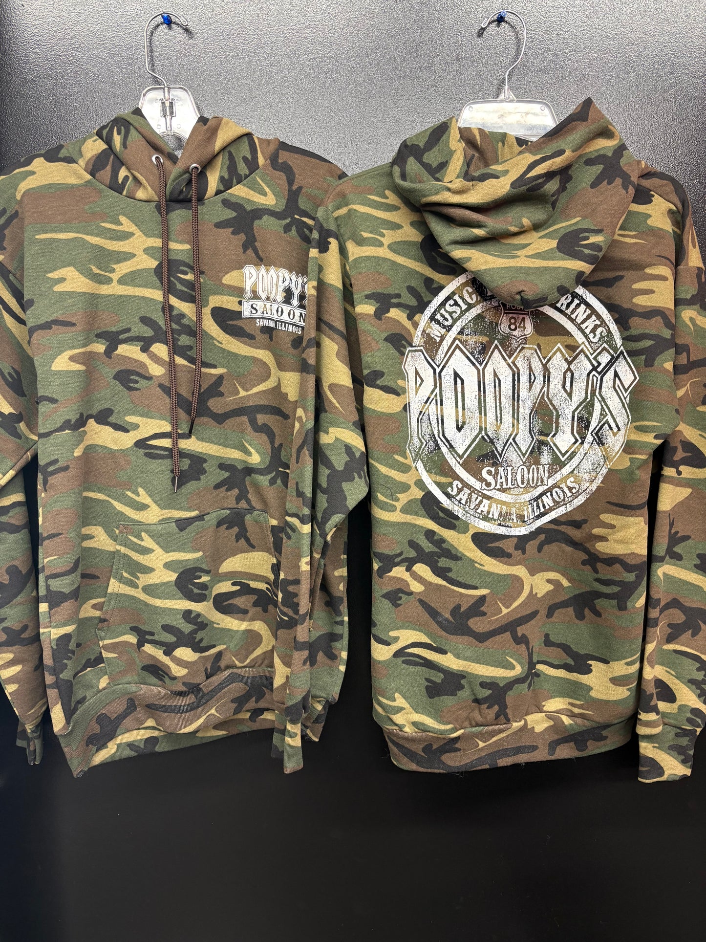 HOODIE-CIRCLE SALOON-CAMO
