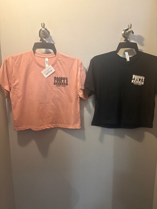 LADIES-CROPPED TEE SALOON