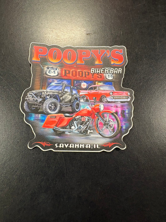 STICKER-POOPY'S TRIFECTA