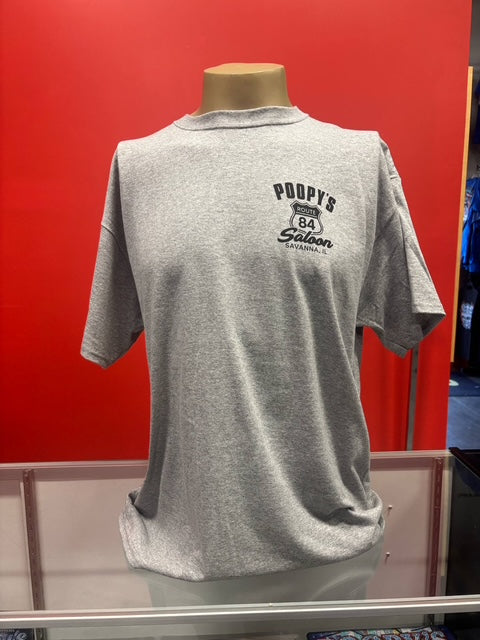 T-SHIRT-CHEETA JEEP-GRAY